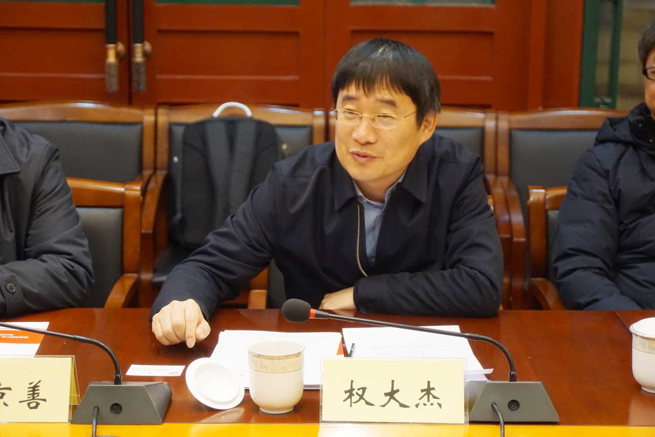蓝军会见吉林省延边朝鲜族自治州龙井市市长权大杰